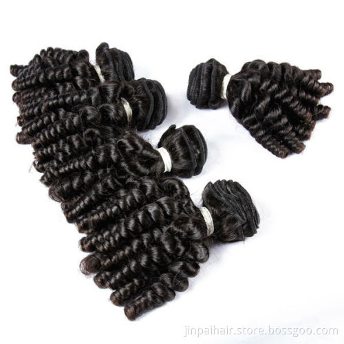 2015 fashion silky virgin double layers kinky baby curl hair wholesale